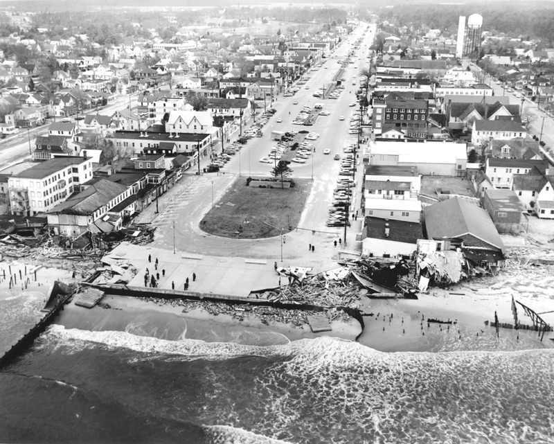 The Rehoboth Beach Boardwalk took the brunt of the storm as waves and storm surge blasted the area for three straight days. SOURCE DELAWARE DEPARTMENT OF TRANSPORTATION